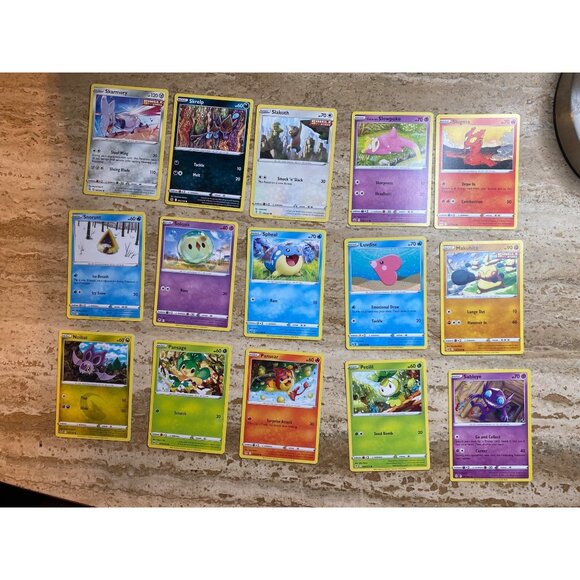 Lot Of 43 Assorted Pokemon Trading Cards - Basic & Common Rapid Strike Set - Picture 2 of 4